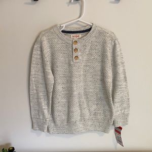Cream sweater with grey flecks